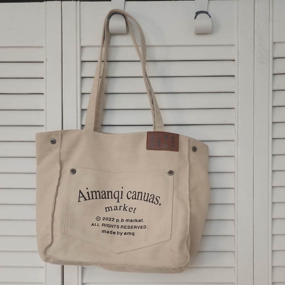 Aimangi Canvas Tote Bag